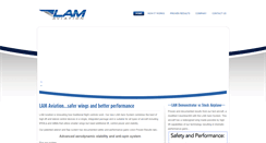 Desktop Screenshot of lamaviation.com